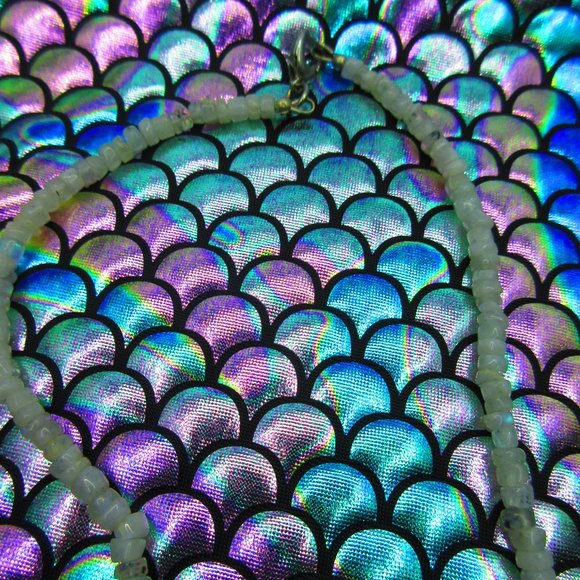 Rainbow Moonstone 22" Necklace - Picture 5 of 6